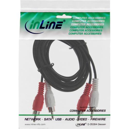 Preview: Cinch Audiokabel 2x Cinch Stecker/Stecker