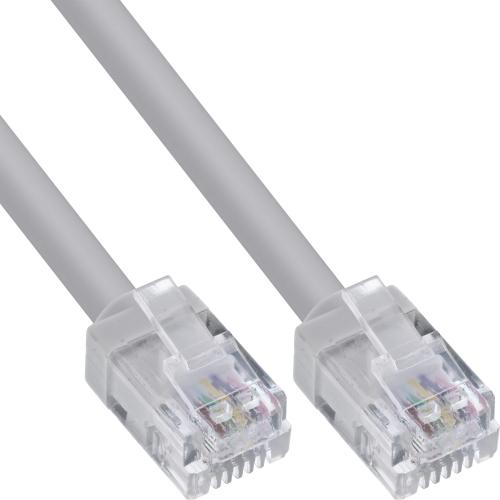 Modular-Rundkabel RJ12, 6adrig, 6P6C, Stecker/Stecker