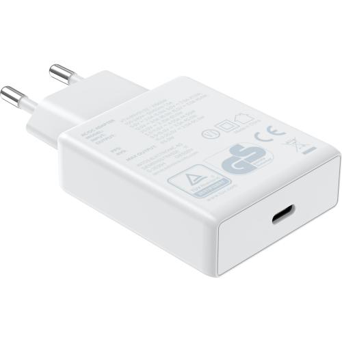 Preview: USB-C Netzteil 65W weiß, Power Delivery, PPS, AVS