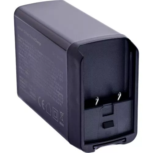 3-Port Reise-Netzteil 65W, 2x USB-C, 1x USB-A, GaN