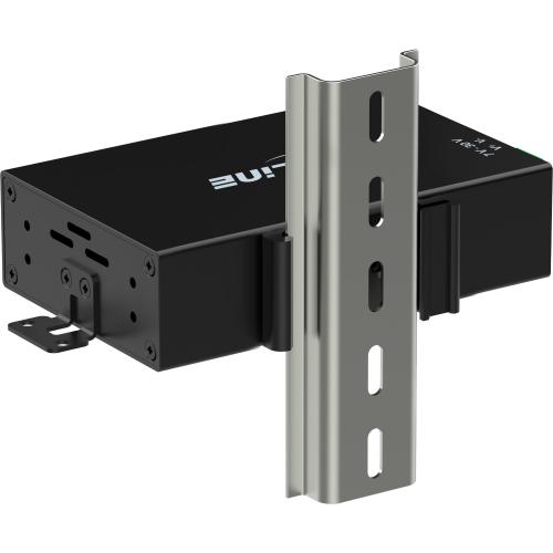 Preview: USB 3.2 Industrie-Hub 4-Port USB-C, Aluminium, DIN-Schiene