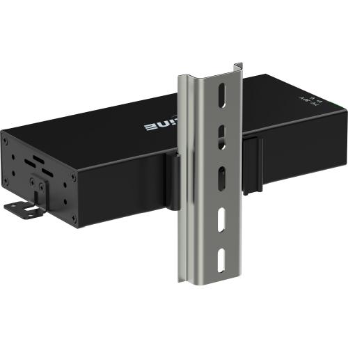 Preview: USB 3.2 Industrie-Hub 7-Port USB-C, Aluminium, DIN-Schiene