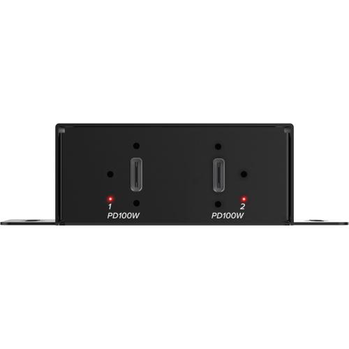 Preview: Industrie USB-C Ladegerät 200W, 2-Port, 12-24V DC