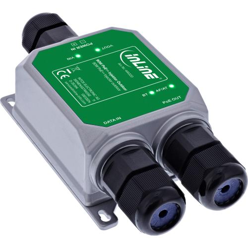 PoE++ Injektor Outdoor IP67, 10 Gb/s, 90 W