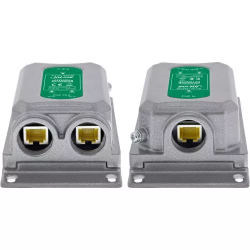 Gigabit PoE Extender IP67, 2 Port, 90 W, IEEE 802.3bt