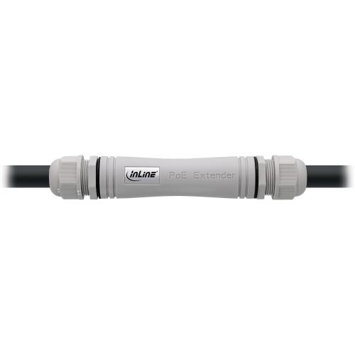 Preview: PoE+ Extender IP67 Outdoor, 1 Gb/s, 30 W, kaskadierbar