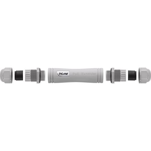 Preview: PoE+ Extender IP67 Outdoor, 1 Gb/s, 30 W, kaskadierbar