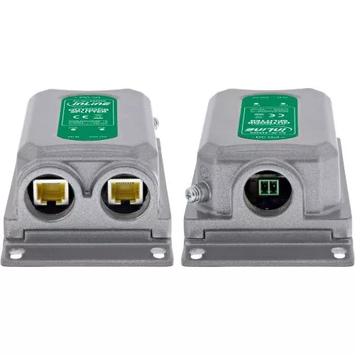 PoE++ Splitter Outdoor IP67 IK10, 60 W, 12 V, 1 Gb/s