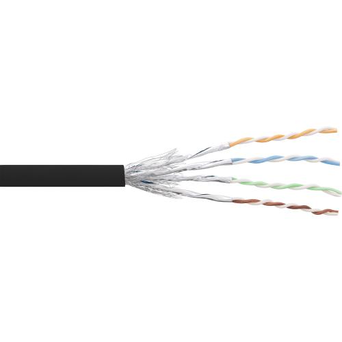 Preview: Cat.6 Patchkabel Meterware, S/FTP (PiMf), AWG27, PVC, 250 MHz, 100 m