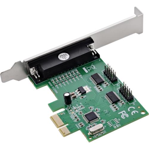 Preview: PCIe Karte 2x RS-232, 1x Parallelport IEEE 1284