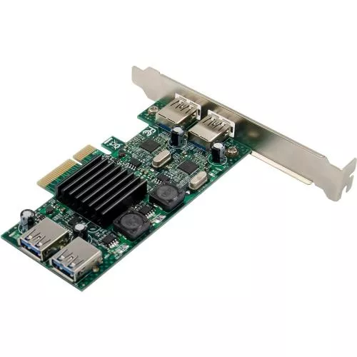 USB 3.2 Gen.1 PCIe Karte, 4-Port intern/extern
