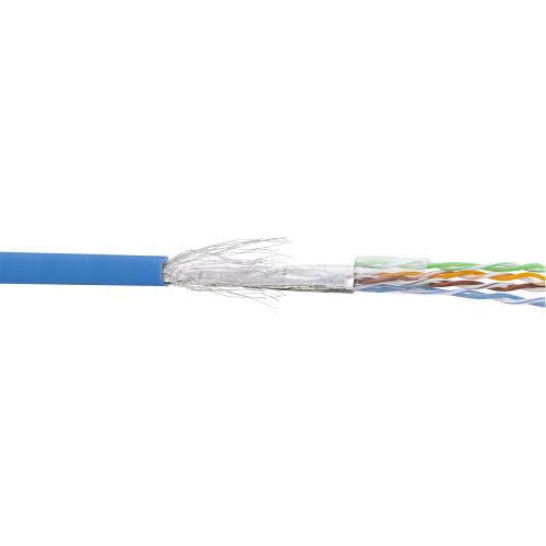 Preview: Cat.5E Patchkabel Meterware, SF/UTP, AWG26, PVC, 100 m