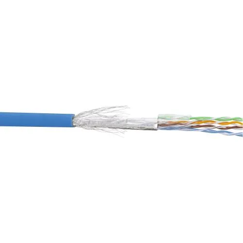 Cat.5E Patchkabel Meterware, SF/UTP, AWG26, PVC, 100 m