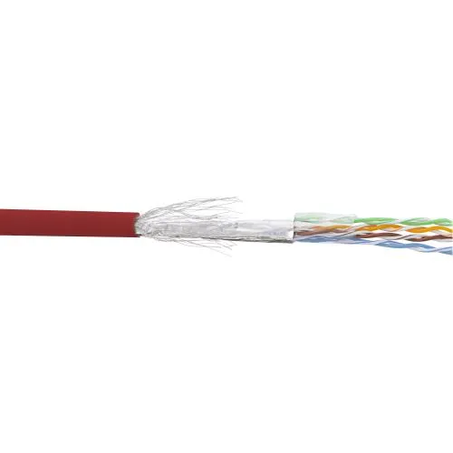 Cat.5E Patchkabel Meterware, SF/UTP, AWG26, PVC, 100 m