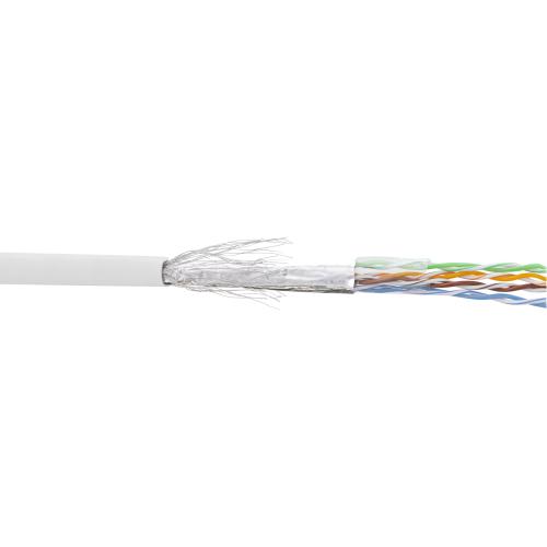 Preview: Cat.5E Patchkabel Meterware, SF/UTP, AWG26, PVC, 100 m