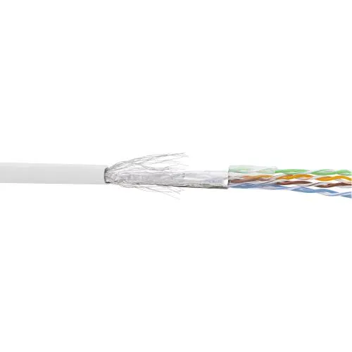 Cat.5E Patchkabel Meterware, SF/UTP, AWG26, PVC, 100 m