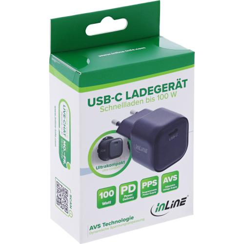 Preview: USB-C GaN Netzteil 100 W – Power Delivery, PPS & AVS