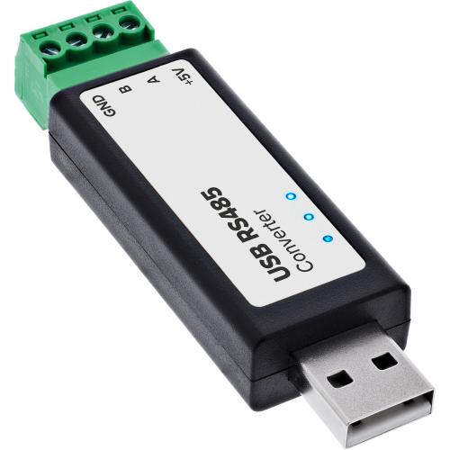 Preview: USB zu RS485 Konverter, FTDI FT232RNL, USB-A auf Schraubklemme