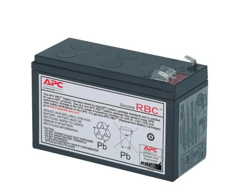 APC RBC17 Ersatzbatterie für Back-UPS – 12 V / 9 Ah