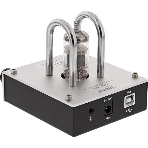 Preview: InLine® AmpUSB Hi-Res AUDIO HiFi DSD Kopfhörer Röhrenverstärker USB Digital Audio Konverter 384kHz 32Bit