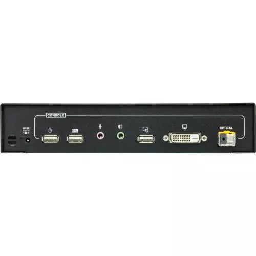 ATEN CE690 Konsolen Extender DVI über LWL USB RS232 mit Audio max. 20km via Glasfaser