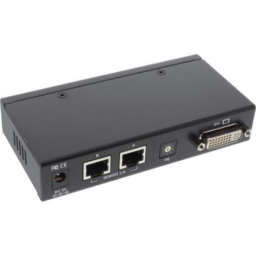 InLine® DVI USB KVM Extender Verlängerung über UTP mit Audio bis 50m