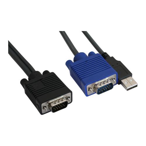 InLine® KVM Switch 2fach USB
