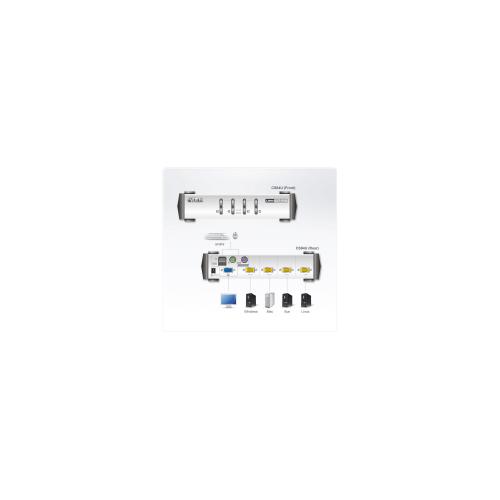 ATEN CS84U KVM Switch 4fach PS/2 oder USB