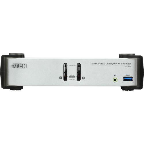 ATEN CS1912 KVMP Switch 2fach DisplayPort USB 3.0 UHD