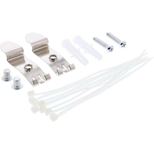 Preview: Patchpanel Cat.6A – 8-fach, Tisch/Wandmontage, schwarz (RAL 9005)