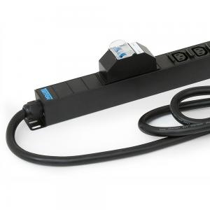 Preview: Triton RAB-PD-X53-A1 Vertikale Steckdosenleiste 20x C13, 4x C19, CEE 32A Stecker