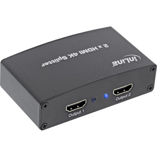Preview: InLine® HDMI Splitter Verteiler 2fach 4K2K kompatibel