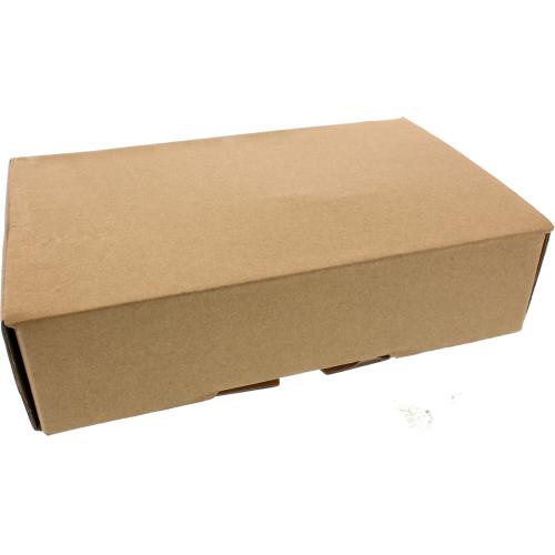 Preview: Patchpanel Cat.6A – 8-fach, kompakte Bauform, Tisch/Wandmontage, schwarz (RAL 9005)