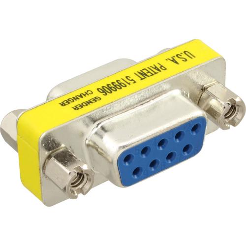 Preview: InLine® Mini Gender Changer 9pol Buchse / Buchse