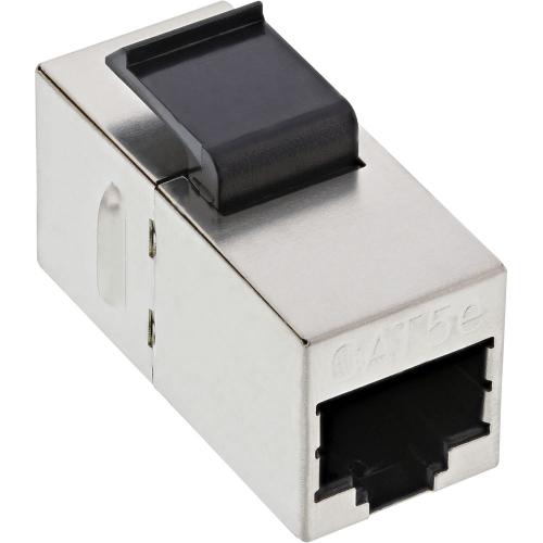 InLine® Keystone RJ45 Buchse Buchse Einsatz SNAP In Cat.5e