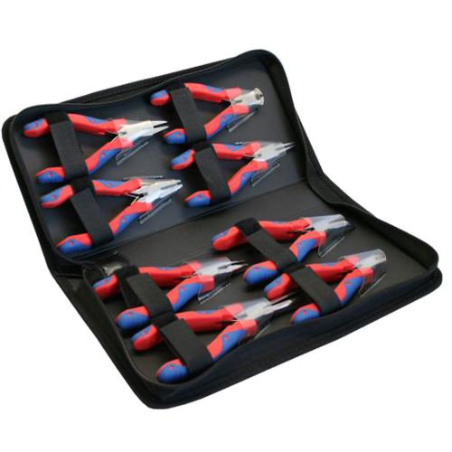 Preview: InLine® Elektronikzangen Set 8teilig