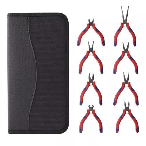 InLine® Elektronikzangen Set 8teilig