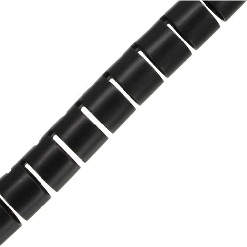 InLine® Flexibler Kabelkanal Kabelschlauch 10m schwarz 15mm