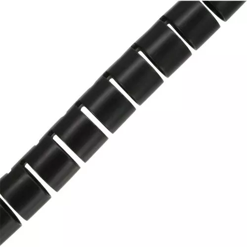 InLine Flexibler Kabelkanal Kabelschlauch 10m schwarz 15mm