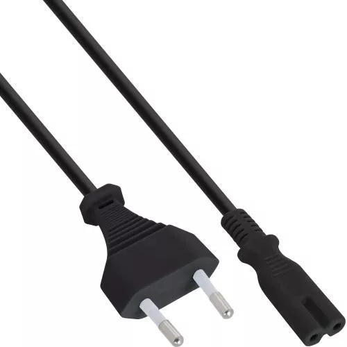 Netzkabel C7 – Eurostecker auf Euro-8