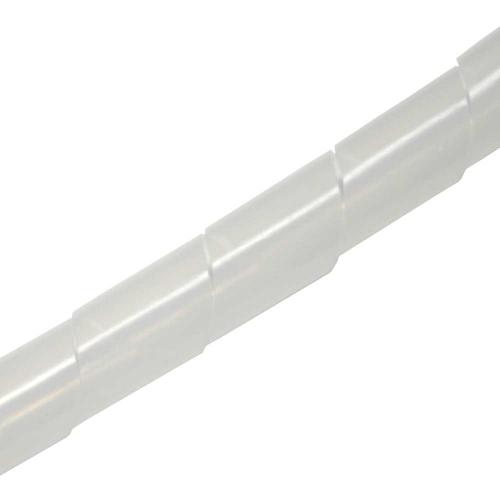 InLine® Spiralband 10m weiß 14mm