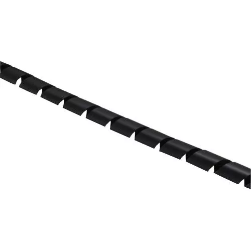 Spiralband Kabelschlauch – 10 m – Ø 25 mm – Schwarz