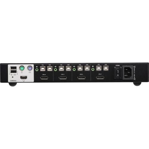 ATEN CS1184DP KVM Secure Switch 4fach DisplayPort USB Audio