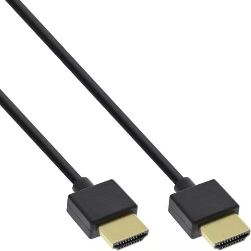 HDMI 2.0b Superslim Kabel 4K/60 Hz, HDMI-A Stecker/Stecker