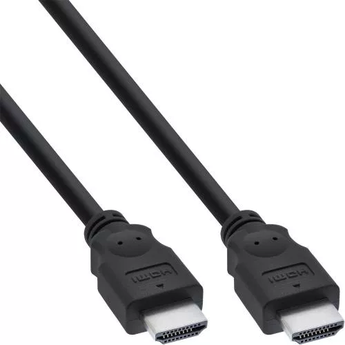 InLine® HDMI Kabel High Speed Stecker Stecker schwarz