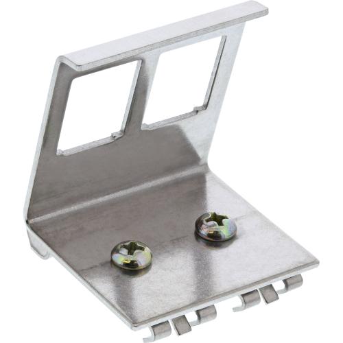 Preview: Keystone SNAPIn Metall Modulhalter 2fach für Hutschiene