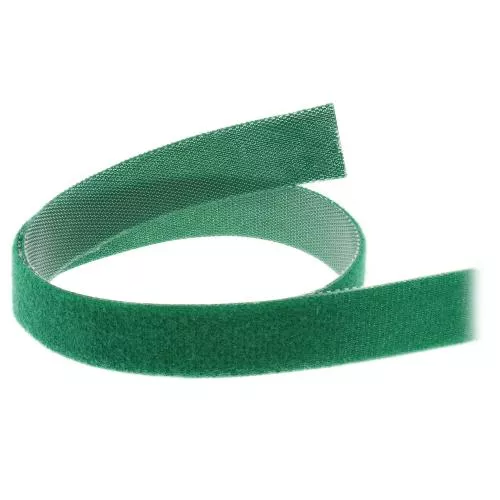 InLine® Kabelbinder, Klettverschlussband 16mm, grün, 10m