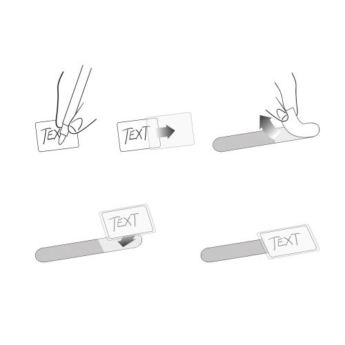 Preview: Label The Cable Mini LTC 2530 10er Set mix (Farben können variieren)