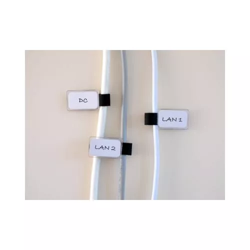 Label The Cable Mini LTC 2510 10er Set schwarz