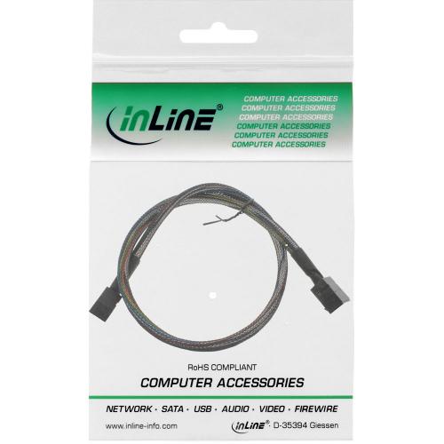 InLine® Mini SAS HD Kabel SFF-8643 zu SFF-8643 mit Sideband